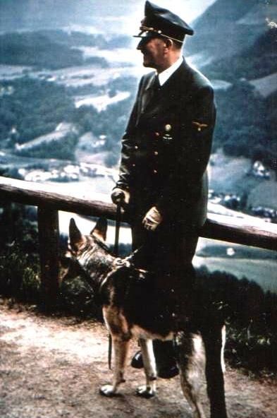 Hitler and His Beloved Dog Blondi (15)