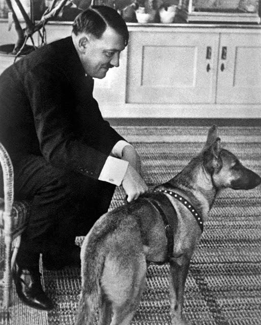 Hitler and His Beloved Dog Blondi (8)