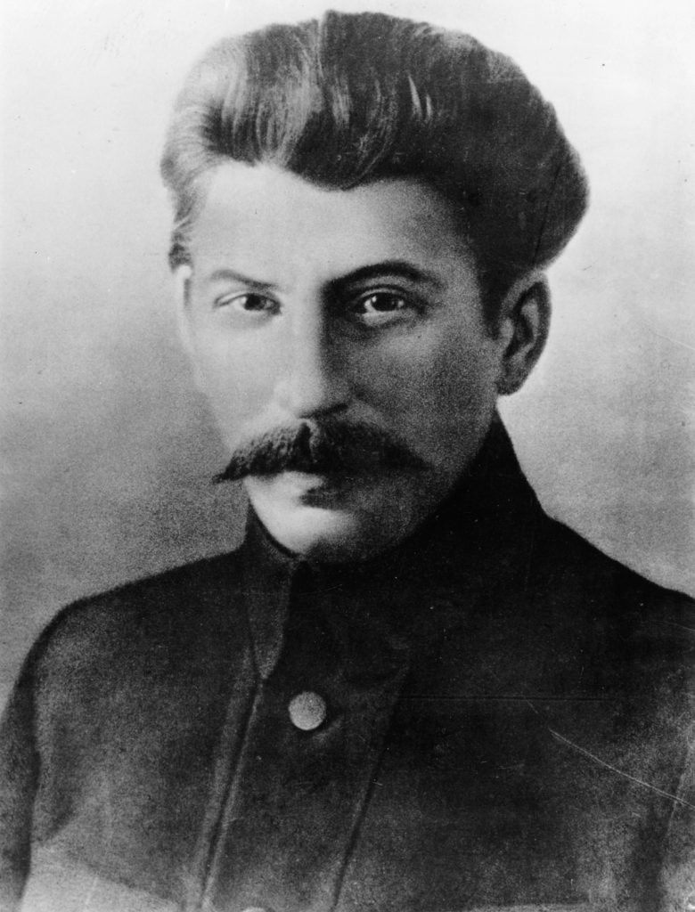 1917: Soviet leader Joseph Stalin (Iosif Vissarionovich Dzhugashvili, 1879 - 1953), as a leading Bolshevik. (Photo by Hulton Archive/Getty Images)