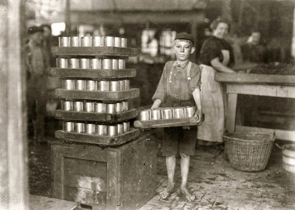 lewis-hine-child-labor-a-heavy-load-1909