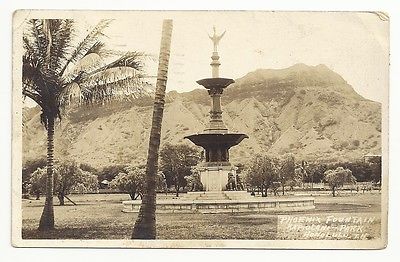 phoenix-fountain-kapiolani-honolulu-hawaii-posted-1924-rppc-vintage-postcard-a974b85b368f879e70796cbc3af14ffe